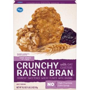 Kroger Crunchy Raisin Bran Cereal