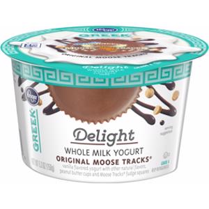 Kroger Delight Original Moose Tracks Whole Milk Greek Yogurt