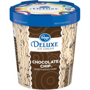 Kroger Deluxe Chocolate Chip Ice Cream