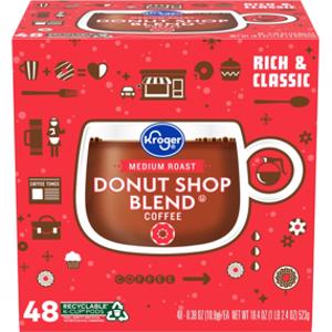 Kroger Donut Shop Blend Coffee Pods