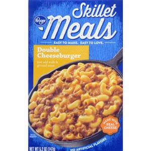 Kroger Double Cheeseburger Skillet Meal