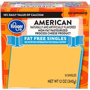 Kroger Fat Free American Singles