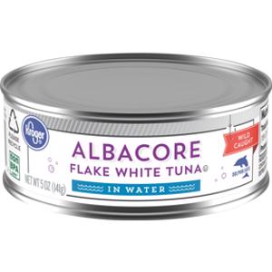 Kroger Flake White Albacore Tuna in Water