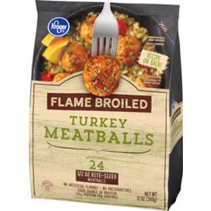 Kroger Flame Broiled Turkey Meatballs