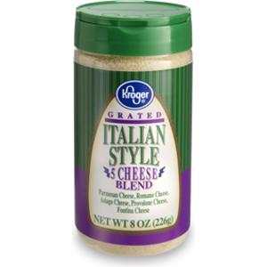 Kroger Grated Italian 5-Cheese Blend