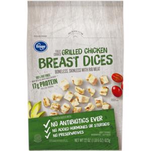 Kroger Grilled Chicken Breast Dices