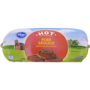 Kroger Hot Pork Sausage Roll