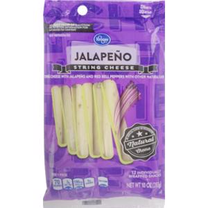 Kroger Jalapeno & Red Bell Pepper String Cheese