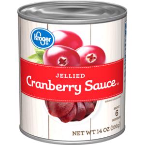 Kroger Jellied Cranberry Sauce