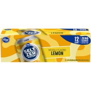 Kroger Lemon Seltzer Water