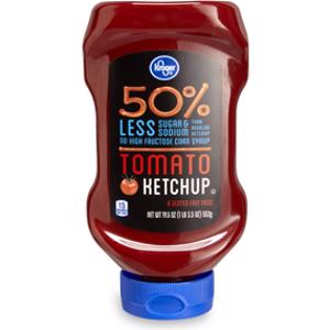 Kroger Less Sugar & Sodium Tomato Ketchup