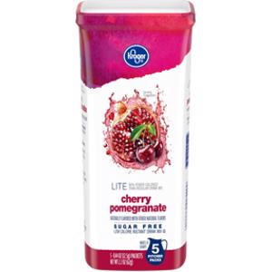 Kroger Lite Cherry Pomegranate Drink Mix