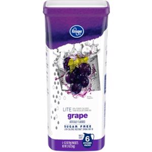 Kroger Lite Grape Drink Mix