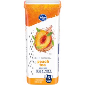 Kroger Lite Peach Tea Drink Mix