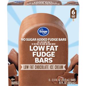 Kroger Low Fat Fudge Ice Cream Bar