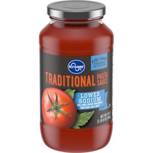 Kroger Lower Sodium Traditional Pasta Sauce