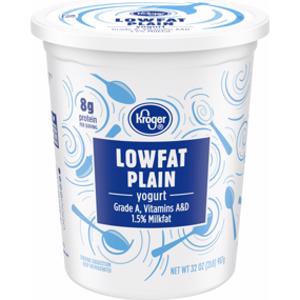 Kroger Lowfat Plain Yogurt