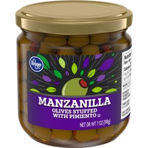 Kroger Manzanilla Olives Stuffed w/ Pimiento