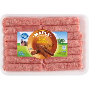 Kroger Maple Pork Sausage Links