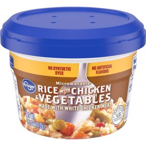 Kroger Microwaveable Chicken Vegetable Rice