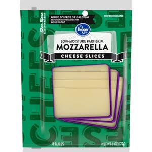 Kroger Mozzarella Cheese Slices
