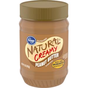 Kroger Natural Creamy Peanut Butter
