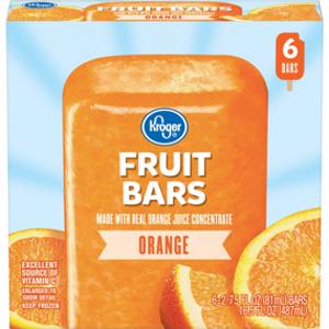 Kroger Orange Fruit Bar