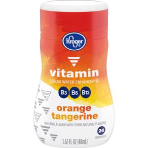 Kroger Orange Tangerine Liquid Water Enhancer