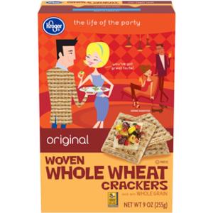 Kroger Original Woven Whole Wheat Crackers