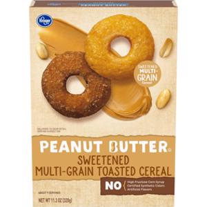 Kroger Peanut Butter Multi-Grain Toasted Cereal