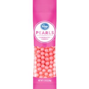 Kroger Pearls Pink Chocolatey Candies