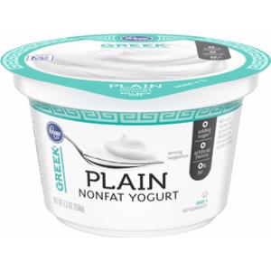 Kroger Plain Nonfat Greek Yogurt