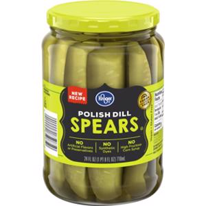 Kroger Polish Dill Pickle Spears