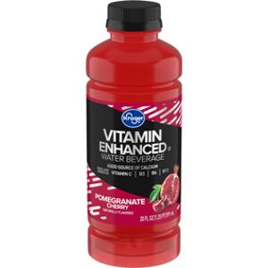 Kroger Pomegranate Cherry Vitamin Enhanced Water