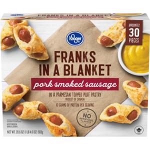 Kroger Pork Smoked Sausage Franks in a Blanket