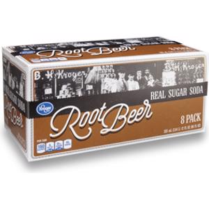 Kroger Real Sugar Root Beer Soda