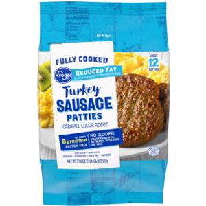 Kroger Reduced Fat Turkey Sausage Patties