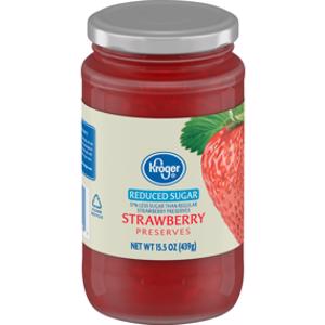 Kroger Reduced Sugar Strawberry Preserves