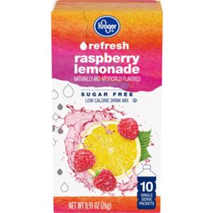 Kroger Refresh Raspberry Lemonade Drink Mix