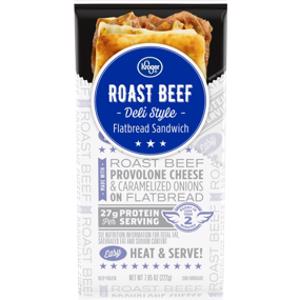 Kroger Roast Beef Flatbread Sandwich