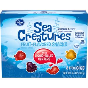 Kroger Sea Creatures Fruit-Flavored Snacks