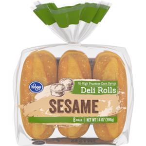 Kroger Sesame Deli Rolls