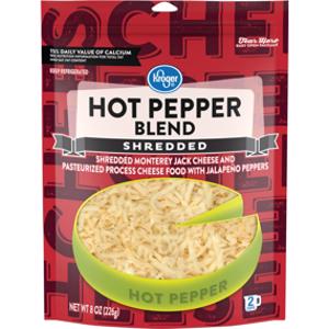 Kroger Shredded Hot Pepper Blend Cheese