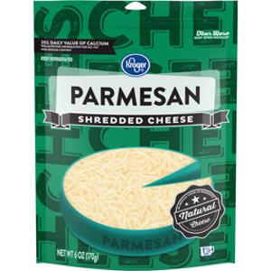 Kroger Shredded Parmesan Cheese