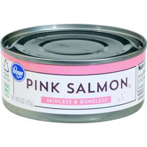 Kroger Skinless Boneless Pink Salmon in Water