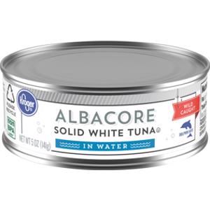 Kroger Solid White Albacore Tuna in Water