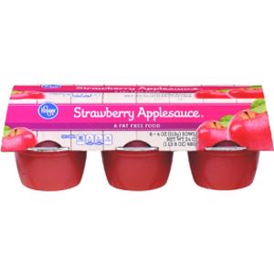 Kroger Strawberry Applesauce