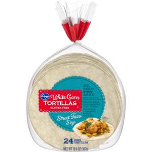 Kroger Street Taco Size White Corn Tortillas
