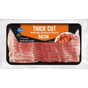 Kroger Thick Cut Hardwood Smoked Bacon