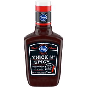 Kroger Thick N' Spicy Barbecue Sauce